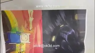 Very soft tpu material flip lenticular printing 3d lenticular for bags/ fabrics/textiles/clothing