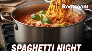 Dinner Plans: Homemade Spaghetti