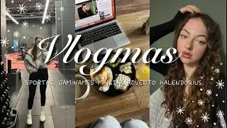 #VLOGMAS 2/ sportuojam, ADVENTO kalendorius, darom nagučius