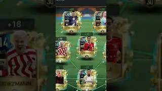 My Dream Team 😍Ultimate Tots Fifa Mobile #dream #team #ultimatetots #tots #player #pack #utots #fifa