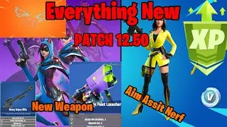 Everything NEW WITH PATCH 12.50 Fortnite