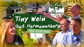 Tiny Wein in den Weinbergen am Gut Hermannsberg