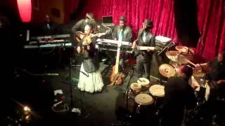 Karen Briggs with Local Portland Musician Errick Lewis, Brain Foxworth, Chuk Barber & Sam Lawson