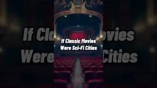 If Classic Movies Were Sci-Fi Cities! 🎬🚀 #scifivibes #youtubescifi #scifimovies