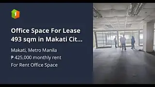 Office Space For Lease 493 sqm in Makati City Manila