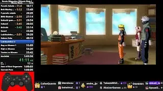 Naruto Shippuden: Ultimate Ninja 4 Master Mode Speedrun 50:01