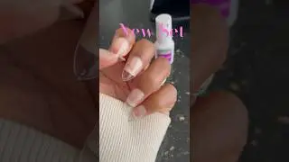 New Nails | Spring Nail Color | pink gel nails #gelnails #kissnails #nails #pressonnails