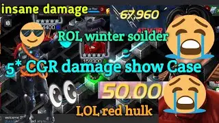 5* Max Out CGR || do 67k & 50k damage || insane damaged show Case 🔥🔥💪🏻