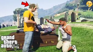 GTA 5 OLD BANK ROBBERY STORY |MICHAEL FRIEND DEAD|GAME VOICE OVER VIDEO