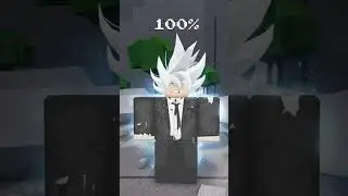 Weakest Dummy Uses Ultra Instinct in TSB 💀 #tsb #thestrongestbattlegrounds
