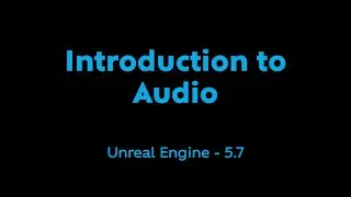 Introduction to Audio