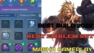 MASHA | 2022 BEST EMBLEM SET | FOR FIGHTER AND ASSASSIN SET | MOBILE LEGENDS