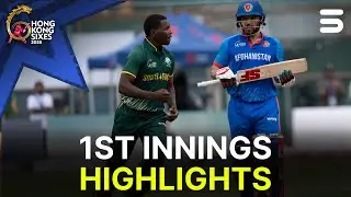 1st Innings Highlights | Afghanistan vs South Africa | Day 1 | Hong Kong Sixes 2025 | ZG1S