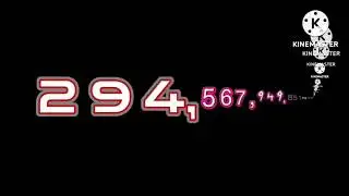 Numbers 0 to 1 Vigintillion with sound part 10/10 final part is 10^63