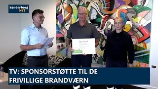 Sponsorst&oslash;tte til de frivillige brandv&aelig;rn