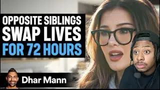 Two SIBLINGS SWAP LIVES On NEW YEARS Ft SSSniperWolf | Leek Reacts To Dhar Mann