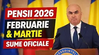 Anunț FINAL! Pensii Februarie & Martie 2026 &ndash; Sumele Noi Confirmate pentru Toți Pensionarii