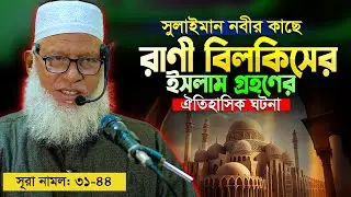 নবী সুলাইমান ও রানী বিলকিস  ঘটনা | The Queen Of Sheba | নারী বিলকিস কি পরী ছিলেন?  Mozammel Haq Waz