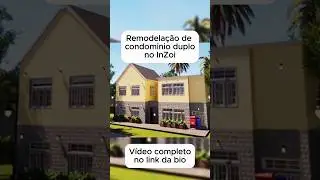 Remodela&ccedil;&atilde;o de condom&iacute;nio duplo no InZoi #silviaplayer #inzoi #inzoigame #condominio