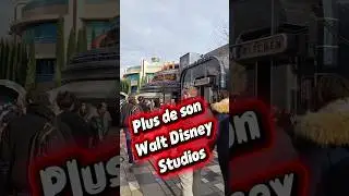 &Eacute;norme panne au Walt Disney Studios plus aucun son ! #panne #waltdisneystudios #disneylandparis