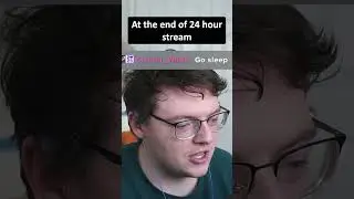 Streamer Hasn't Slept in 24 Hours