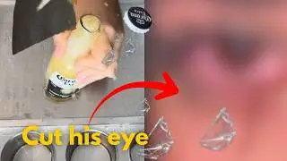 My Beer Ice Cream ASMR Went Wrong! The Bottle Exploded And Everyone Screamed&hellip;
