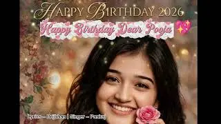 Happy Birthday Pooja 🎉🎂 | Special Birthday Wish Song For Pooja | Birthday Status | Viral Song