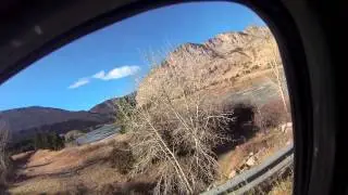 Drive up the gorgeous Sun Canyon in Montana on Thanksgiving