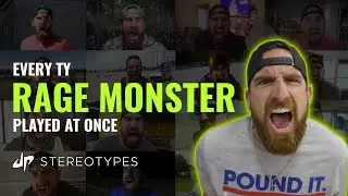 Every Ty Rage Monster Played At Once: 2022 Edition (Dude Perfect: Stereotypes)