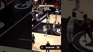 Guillaume Grotzinger (25 PTS) takeover vs Pau-Orthez 🔥 | LNB &Eacute;lite 2 #shorts #France #basketball