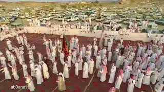 تصوير جوي في زواج جاري عايض الشميلي الحارثي