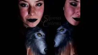 Wolf Makeup/ body paint
