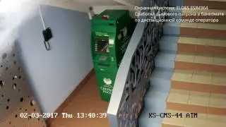 Система охраны и контроля ELDES ESIM364 - сработка дымового патрона