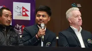 Farewell to Nepali national cricket players for the T20 World Cup #t20worldcup2026 #nepalicricket