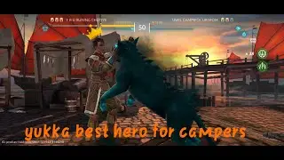 #shadow fight arena #saqtiman yukka best hero for campers game play ▶️ video 🔥🔥 🔥