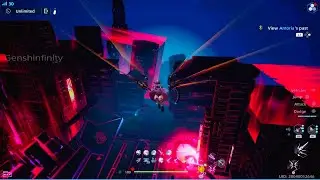 Aerial tour of Hyperspace / Foundational Layer | Antoria Weapon (Tower of Fantasy ToF PS5)