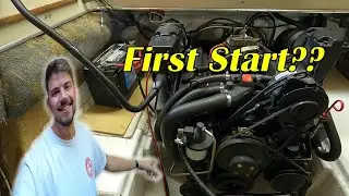 Restoring a 1982 Cobalt Boat Part 7! The Engine Spins Over! Will it Start??