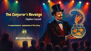 The Conjuror's Revenge class 12 English elective explanation Stephen Leacock part 1 plus 2 plus two