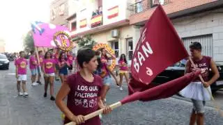 Fiestas Los Navalucillos, Desfile de Peñas 2016