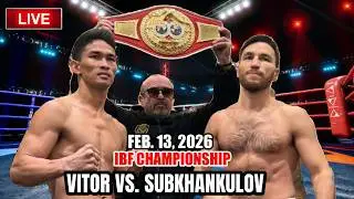 VITOR VS SUBKHANKULOV FEB 13 2026 | BAGSAK SA PINOY DIRETSO TULOG!