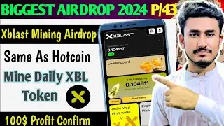 Xblast mining ap। New Mining App। XBlast Teligram Mining। New Free Mining App | Xblast airdrop