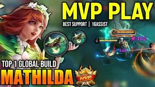 MATHILDA BEST BUILD 2023 | BUILD TOP 1 GLOBAL MATHILDA GAMEPLAY | MOBILE LEGENDS✓