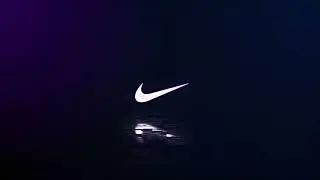 Futuristic logo intro