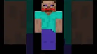 Evil Minecraft Steve #minecraft #steve