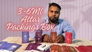 6ML ROLL ON ATTAR PACKAGING BOX | ATTAR BOX MANUFACTURER IN DELHI | CUSTOM PAPER BOX