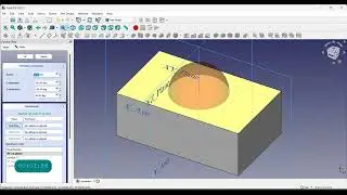 Uczę się Freecad - Video #2 - Rozwiązanie problemu z wczorajszego projektu.