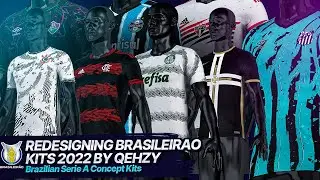 Redesigning Brazilian Club Teams' Kits 2022/23 | Concept Kits