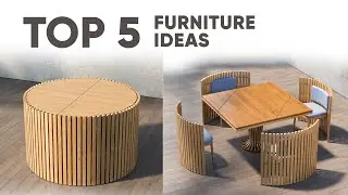 Smart Kitchen Furniture  Top 5 Folding Tables That Save Space