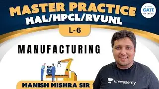 Manufacturing : 6  |  Master Practice #RVUNL #HAL #HPCL | #Manish_Mishra