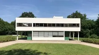 Villa Savoye de Poissy. Вилла Савой в Пуасси. Франция.